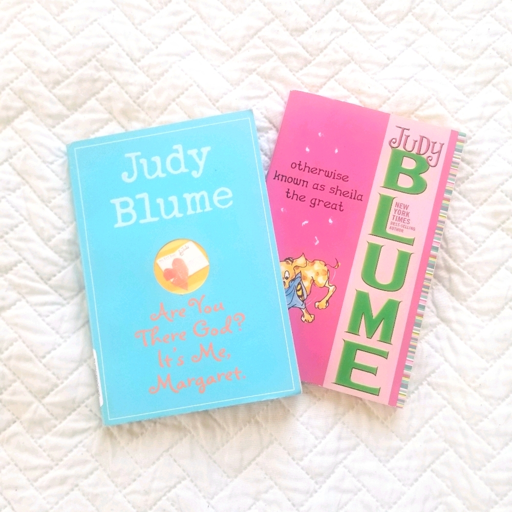 2 Judy Blume books